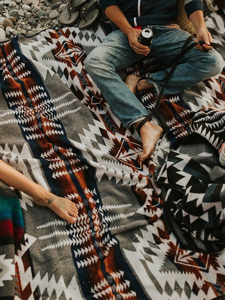 Mica Aztec Reversible Blanket and other Purchase Wholesale mica. Free Returns & Net 60 Terms on Faire trending on Faire.