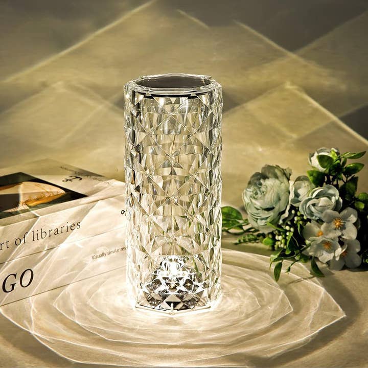 LAX Gadgets - Wholesale Night Light - Elegant LED Crystal & RGB Lamps For Home Decor- Retail Pack32