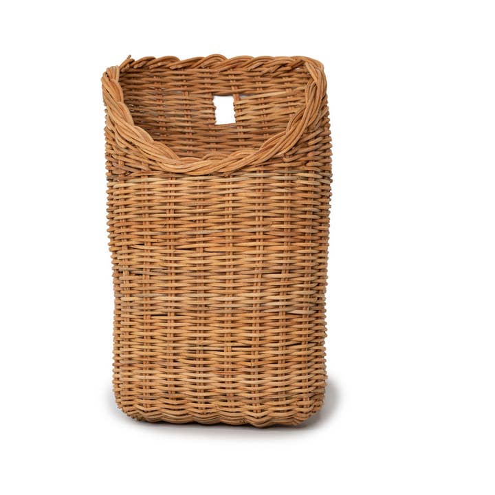 EcoFreax – wholesale Hanging planter – rattan wicker wall herb hanging basket