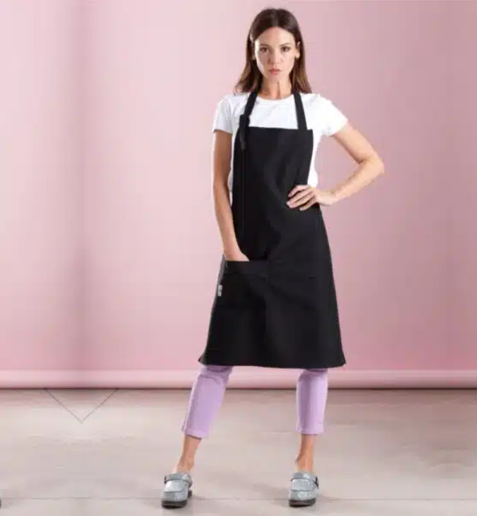 West Rose abbigliamento professionale - Wholesale Apron - JAM BLACK WORK APRON0
