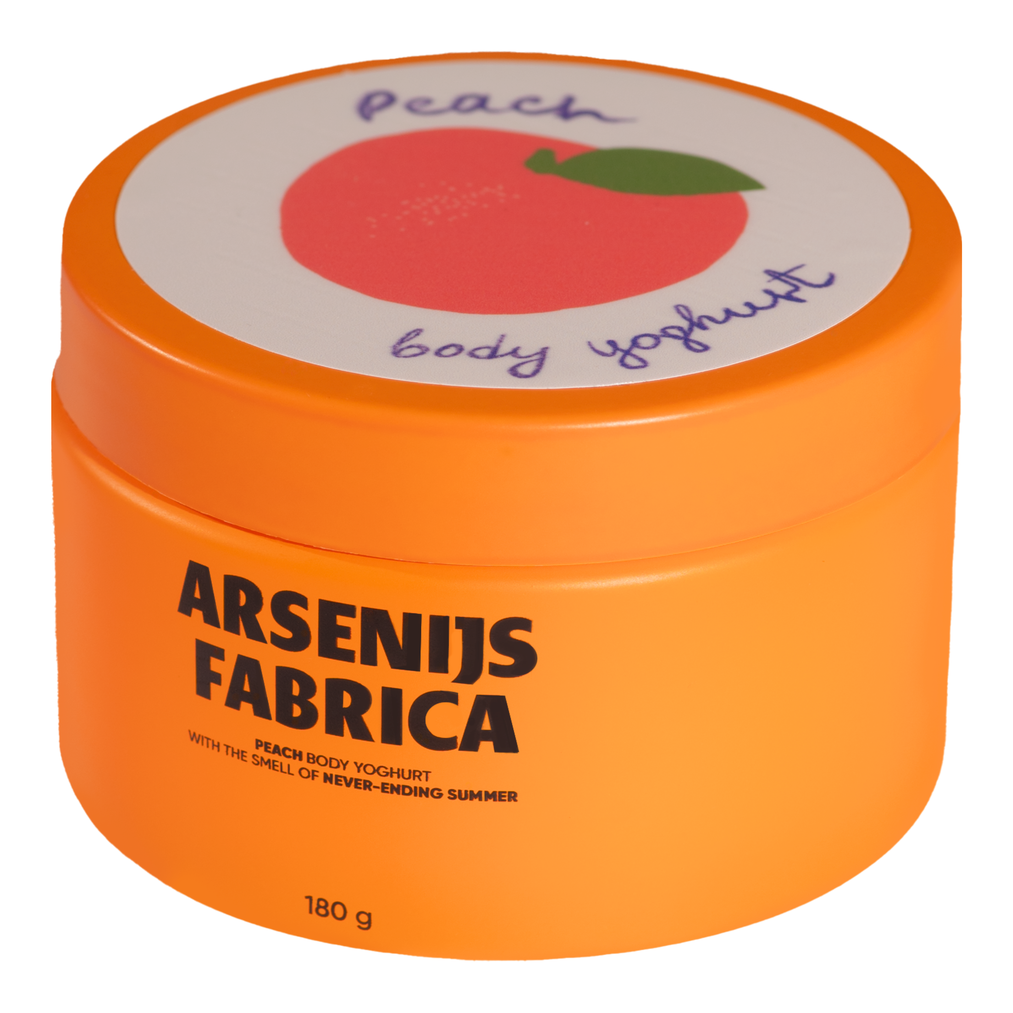 ARSENIJS FABRICA – Engroshandel Kropscreme/lotion – Fersken Body Yoghurt med Panthenol0