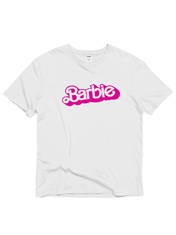 Unisex Barbie Tee | White for wholesale by The Intersection: Fair Trade