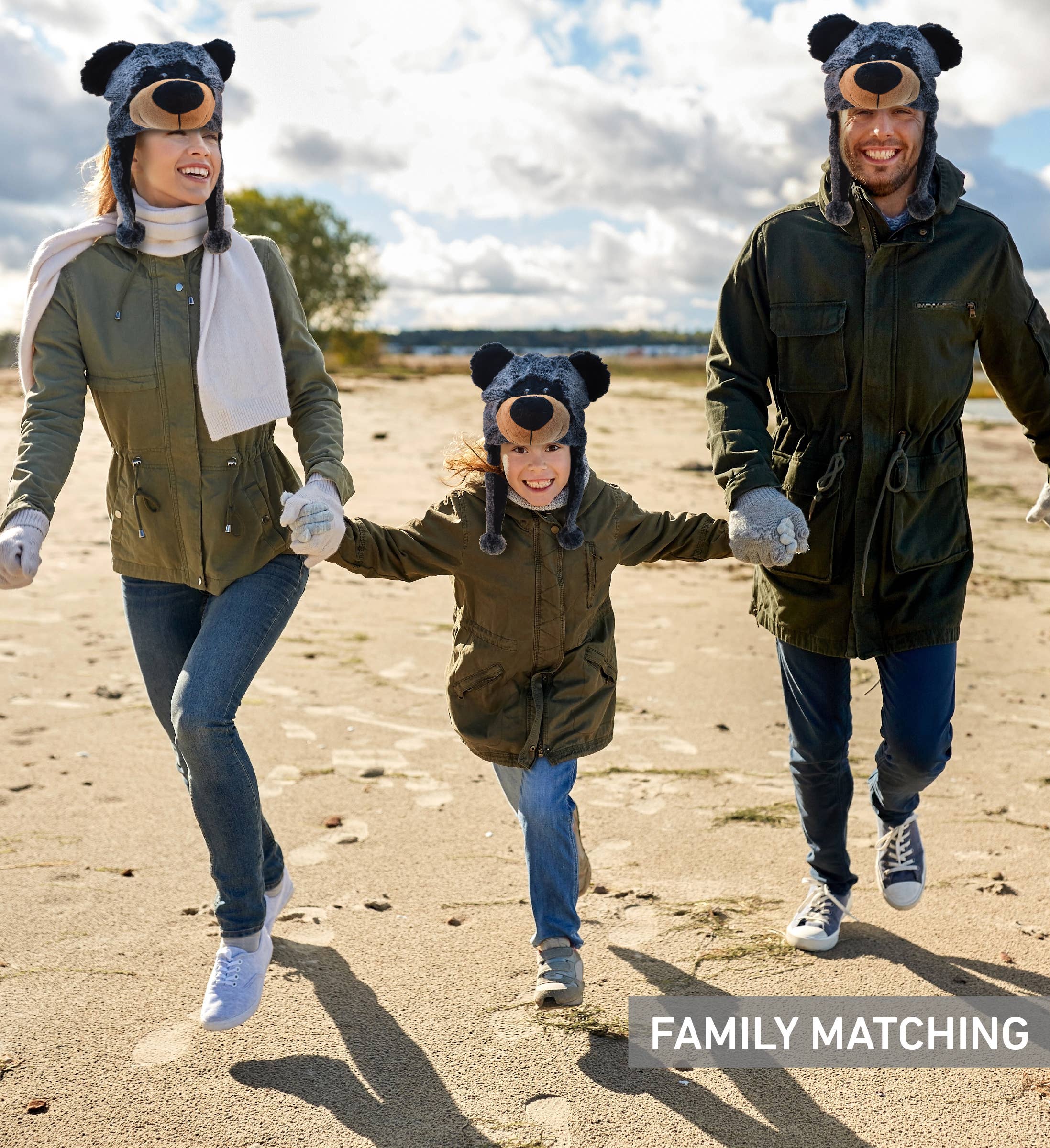 Cota Global – wholesale Hatt - Barn – Supermjuk plyschmössa - Svartbjörn4