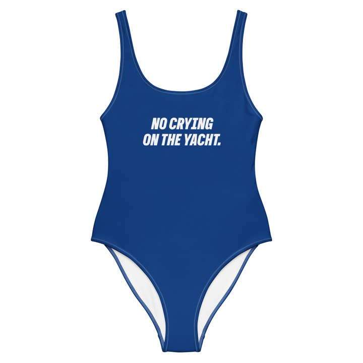 No Crying on the Yacht - Swimsuit for wholesale by The Refined Spirit