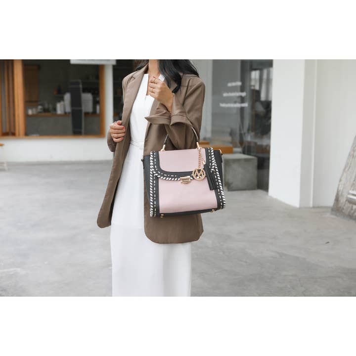 MKF Collection - Wholesale Crossbody Bag - Women's - Flora Crossbody Handbag Women by Mia K. Valentine's Day5