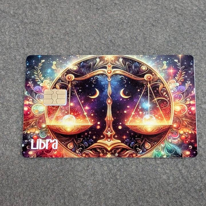 Libra Zodiac Sign Credit/Debit Card Sticker, Skin, Cover and other Purchase Wholesale librairie bulles. Free Returns & Net 60 Terms on Faire trending on Faire.