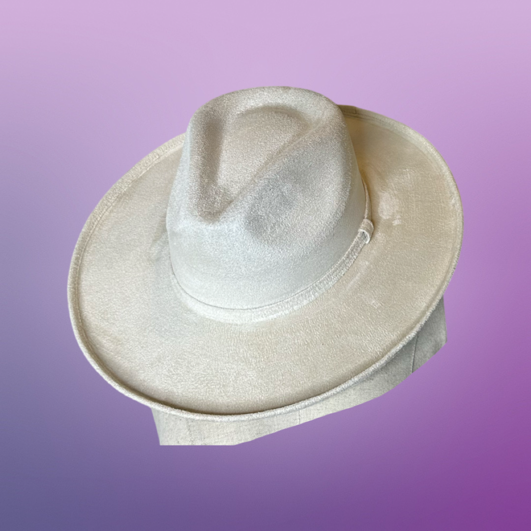 Nati Natash - Wholesale Fedora - Uniseks - Rolled Up Rancher hoed van vegan suede4