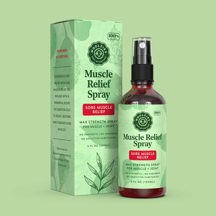 Woolzies - Wholesale Pain Relief Spray/Cream - Muscle Relief blend spray