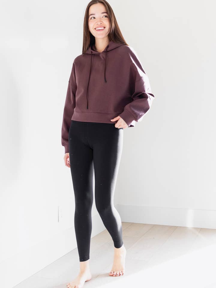 PRIV Collections - Wholesale Hoodie - Women's - Sia Hoodie in Espresso