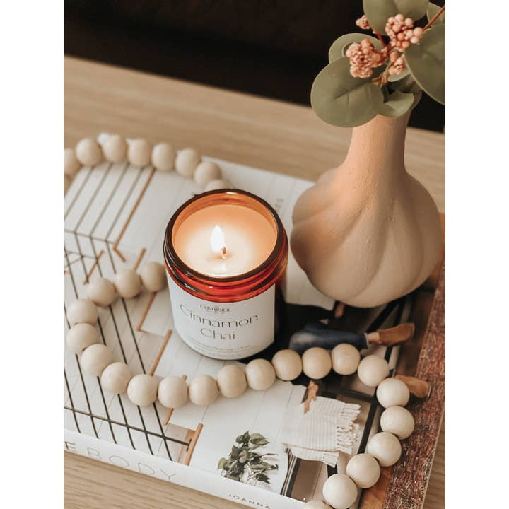 the earthside co - Wholesale Votive Candle - Cinnamon Chai