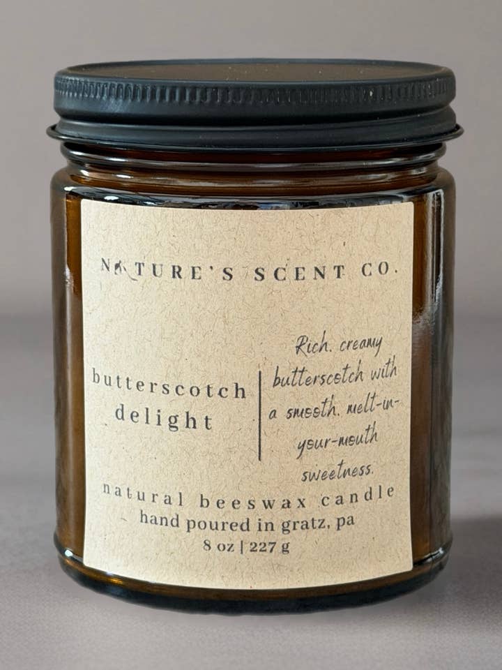 Delicia de Caramelo | No Tóxico | Aroma a Comida | Mecha de Madera para venta al por mayor de Nature’s Scent Co