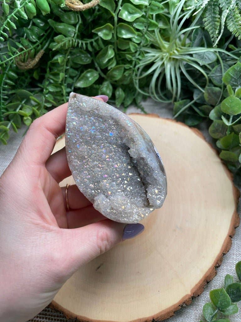 Copper Ashes - Wholesale Spiritual Stone/Crystal - Aura Plated Sphalerite Freeform12