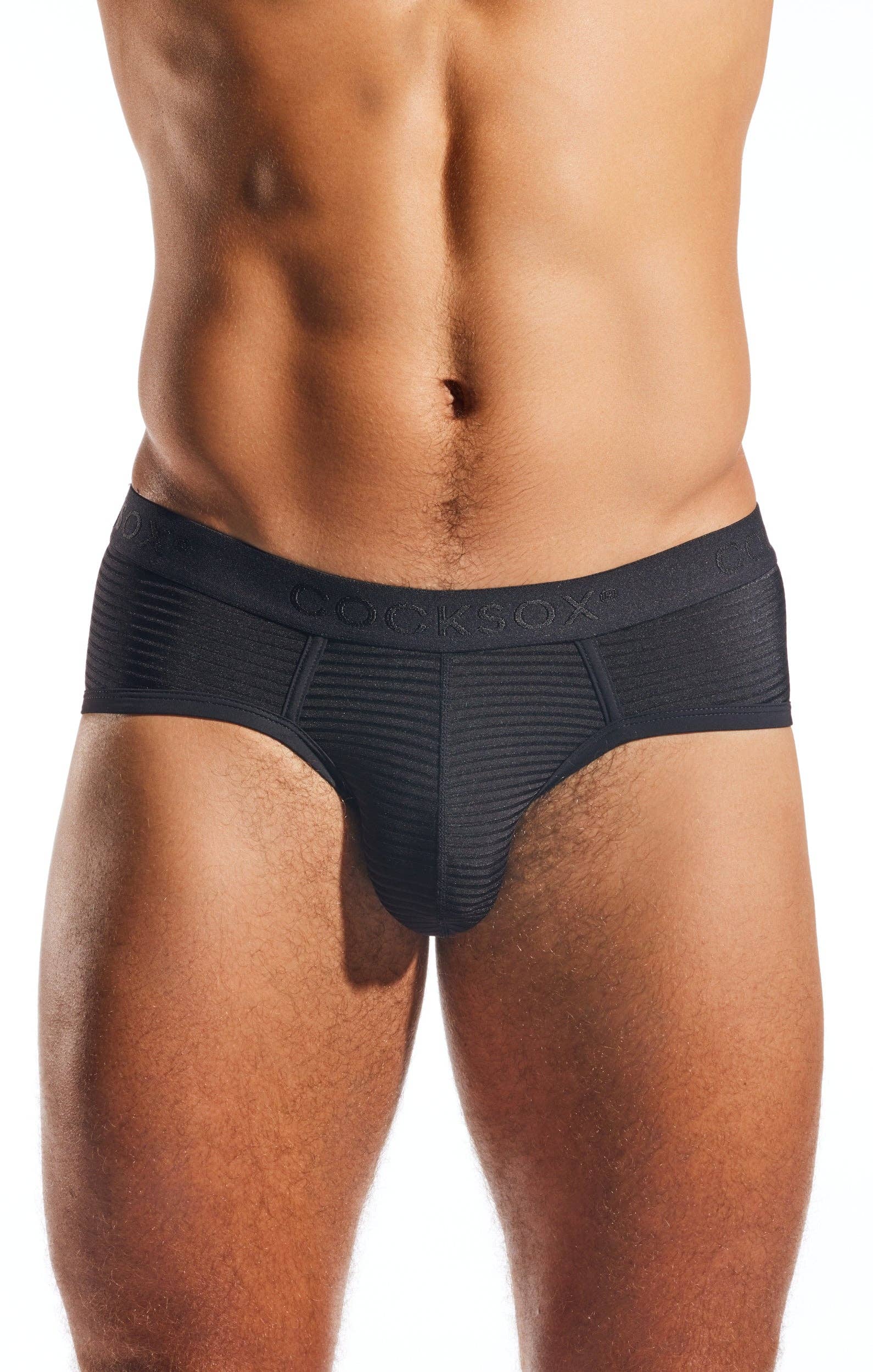 Cocksox - Wholesale Underwear - Men's - CX76LUX Semi-Sheer Sports Brief12