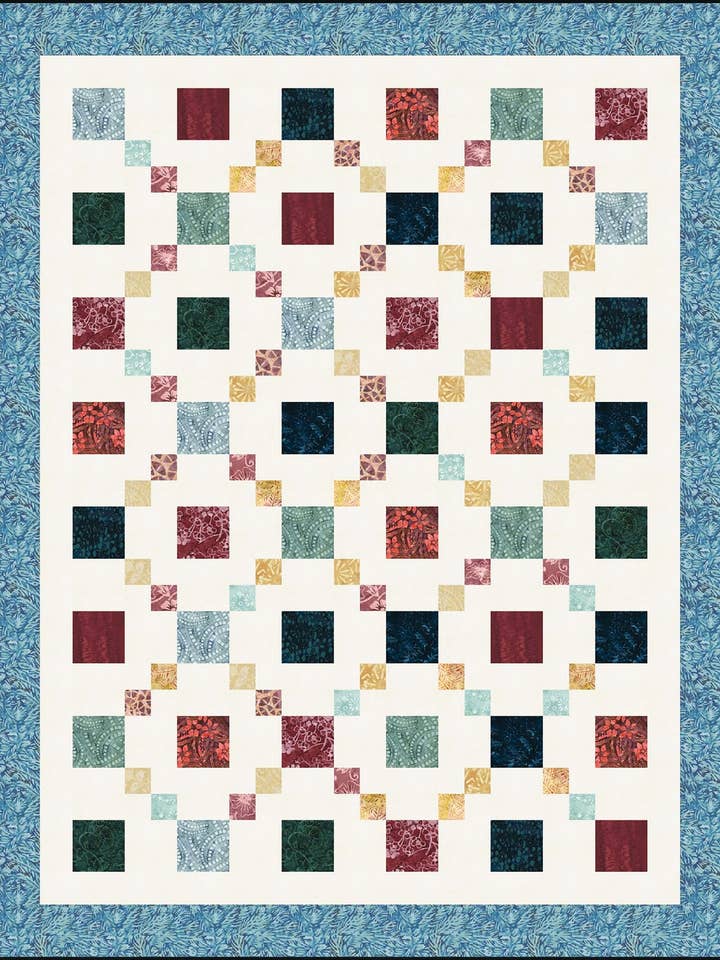 Roo's Adventure Lap Quiltmuster mit Spiel für Kinder für den Großhandel von PhoebeMoon Designs
