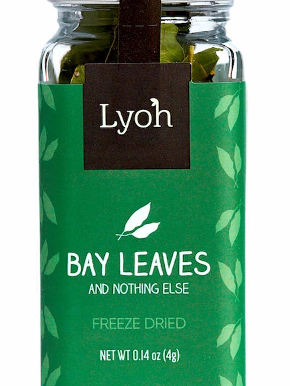 Lyoh Freeze Dried Bay Leaves, 0.14 Ounce for wholesale by Lyoh