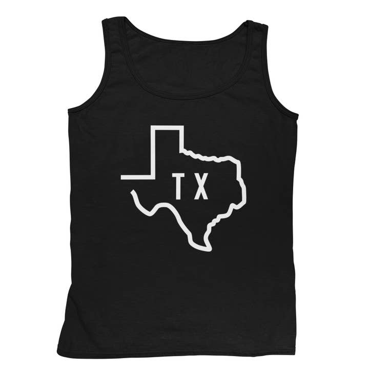 TX State Tank for wholesale by Made in Texas Co.