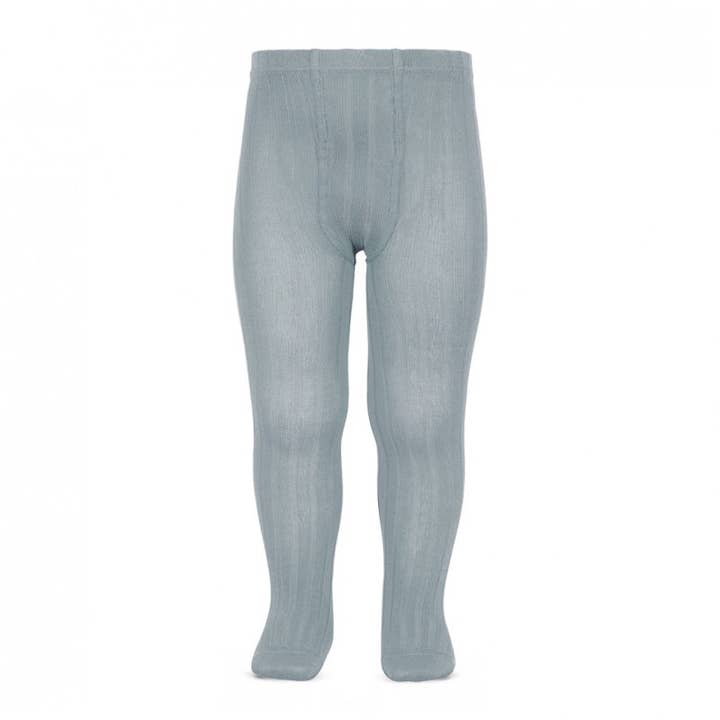 Ribbed Tights Dry Green for wholesale by Beatrice & Bee