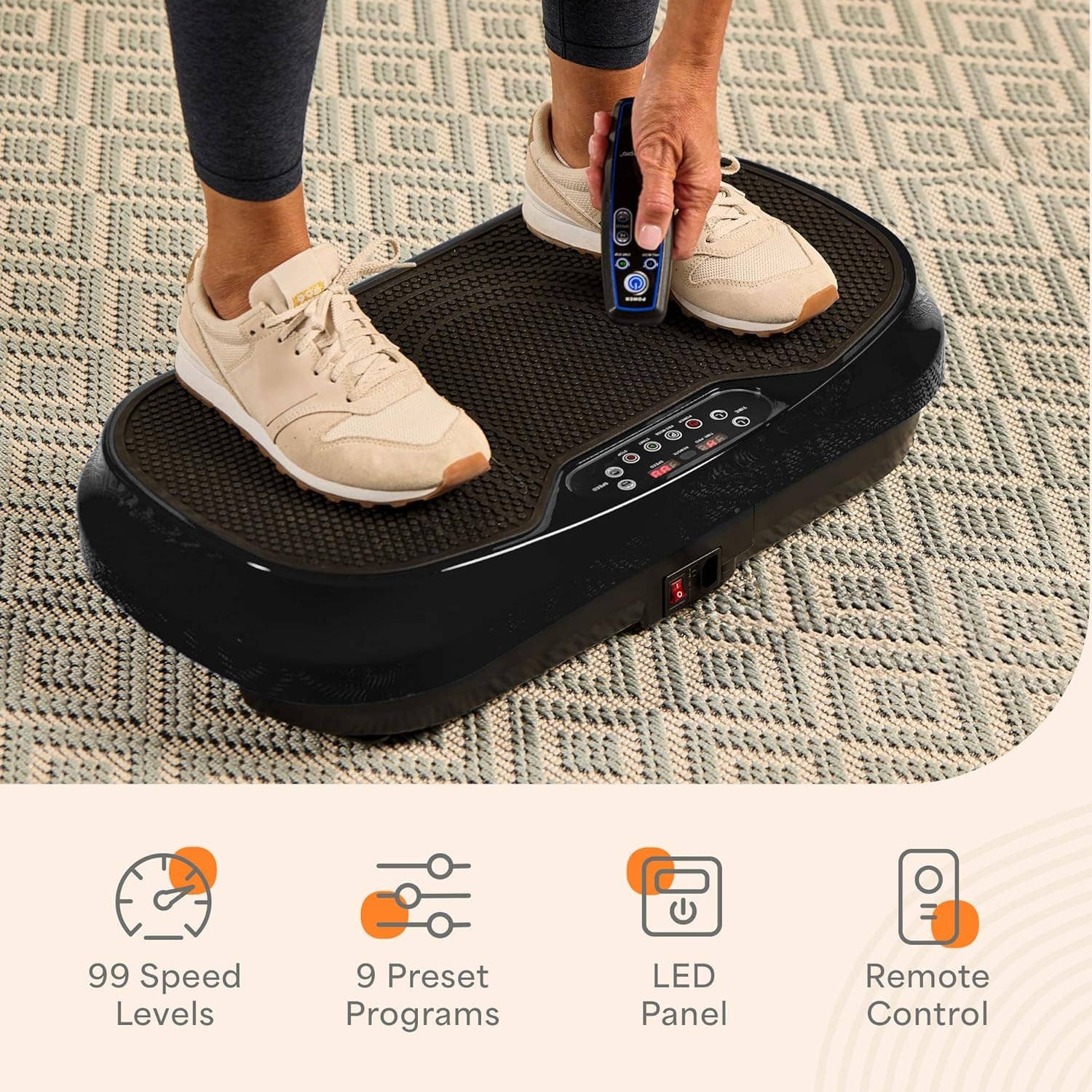 LifePro - Wholesale Fitness Equipment - Lifepro Waver Mini Vibration Plate Exercise Machine20