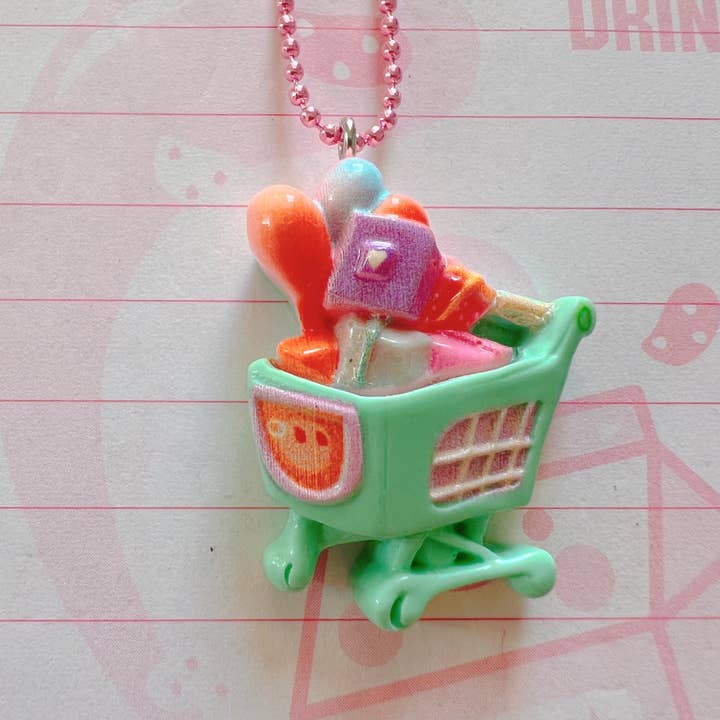 Pop Cutie Accessories & Gifts - Europe - Wholesale Kids necklace – Kids - Kawaii Supermarket Handmade Necklace – Stocking Stuffer Gift2