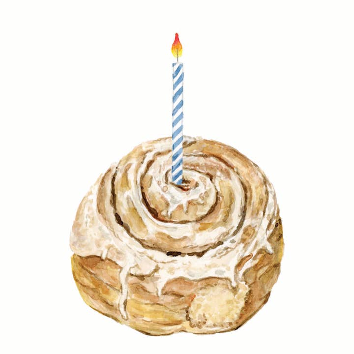 The Land of La - Wholesale Birthday Card - Cinnamon Bun2