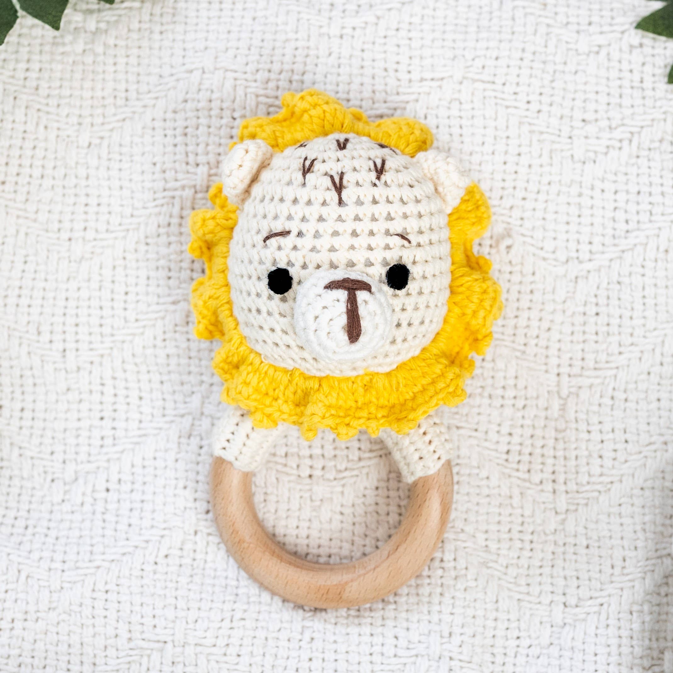 Wonderjoys Baby Co – Großhandel Handrassel – Baby – Von Hand gehäkelte Rasseln mit Tiermotiv — Safari-Kollektion4