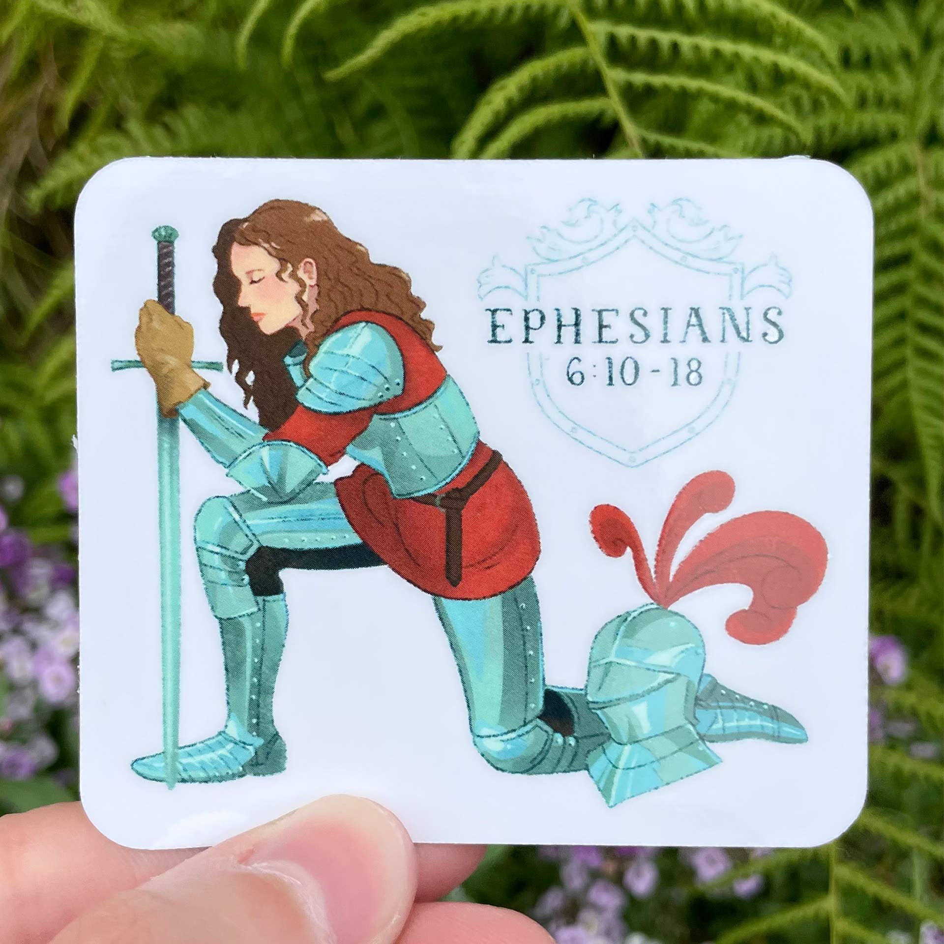 Tiday Art - Wholesale Sticker - Armor of God Vinyl Sticker Bundle – Complete 8 Design Set2