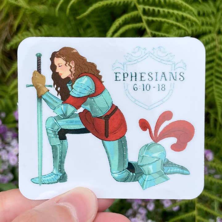 Tiday Art - Wholesale Sticker - Armor of God Vinyl Sticker Bundle – Complete 8 Design Set2