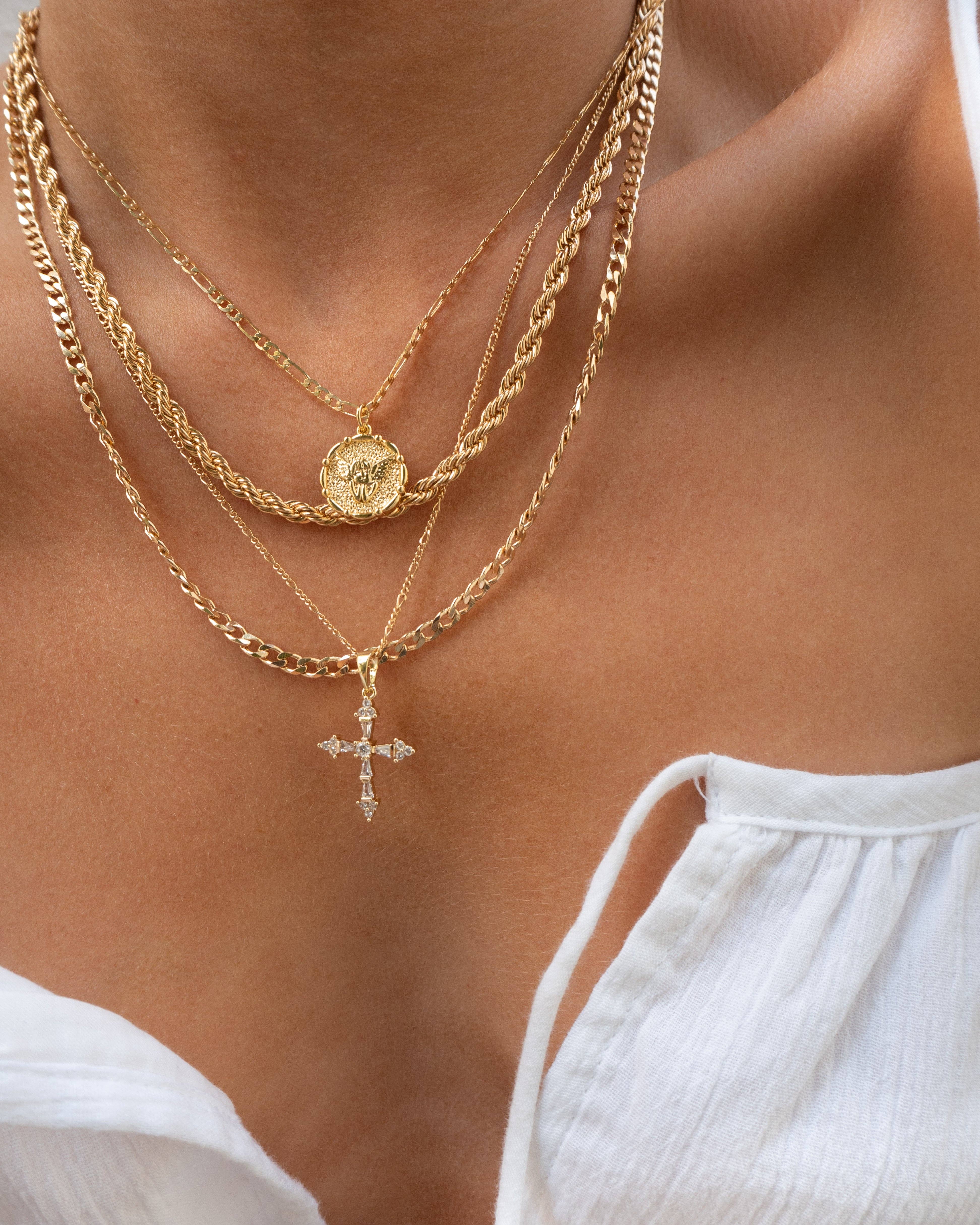 VIE EN BLEU – Engroshandel Halskæde med vedhæng – Maria halskæde5