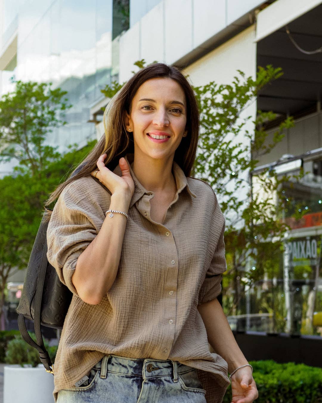 hutch&putch - Wholesale Blouse - Women's - Oversized Muslin Blouse "Maja"4