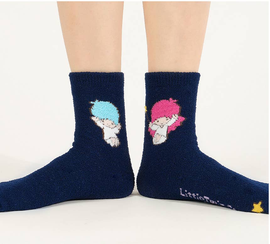 K-Wonderland - Wholesale Socks - Women's - Sanrio Characters ultra-soft cozy warm Sleeping Socks5