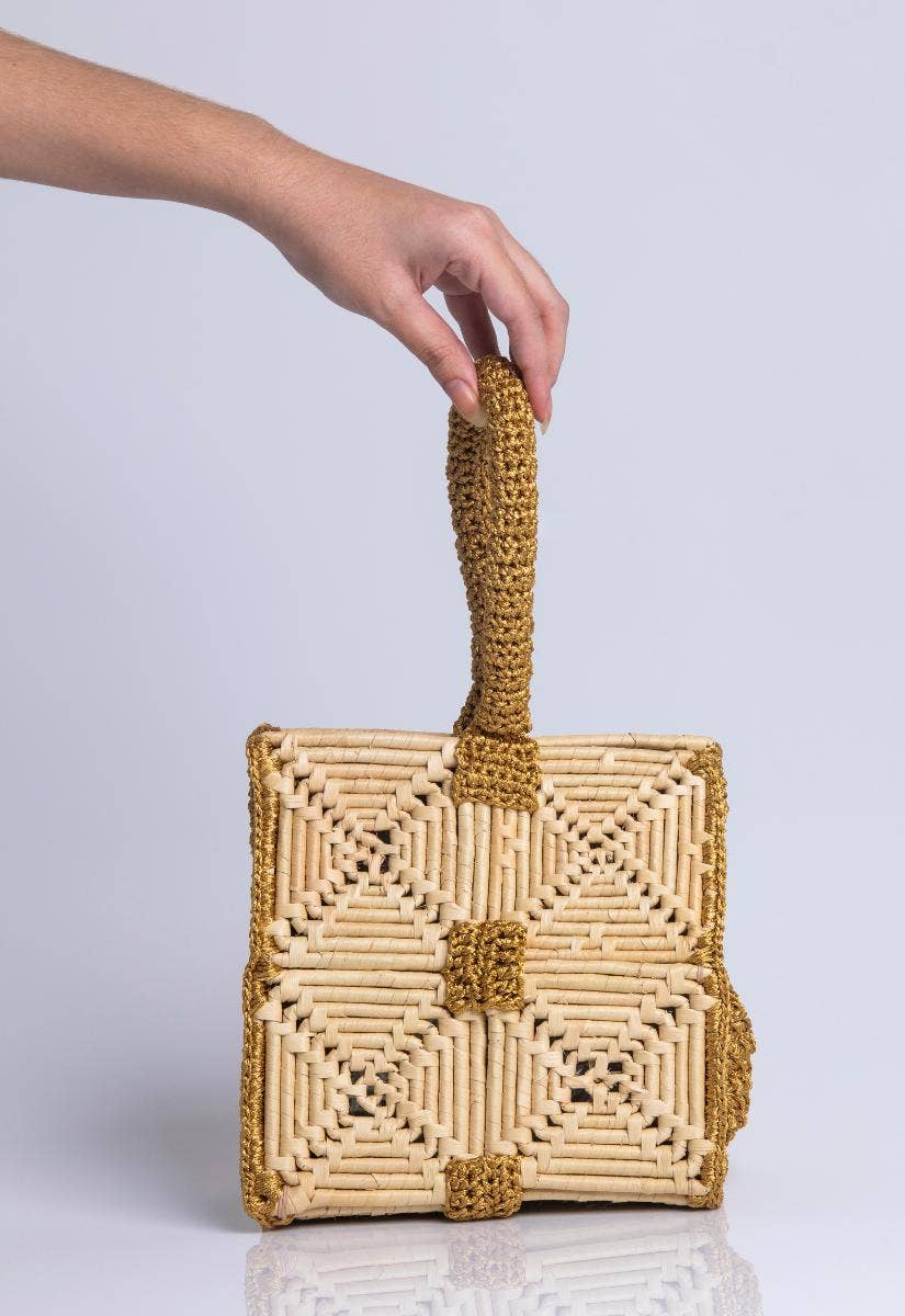 Gold Mosaico Sac for wholesale on Faire