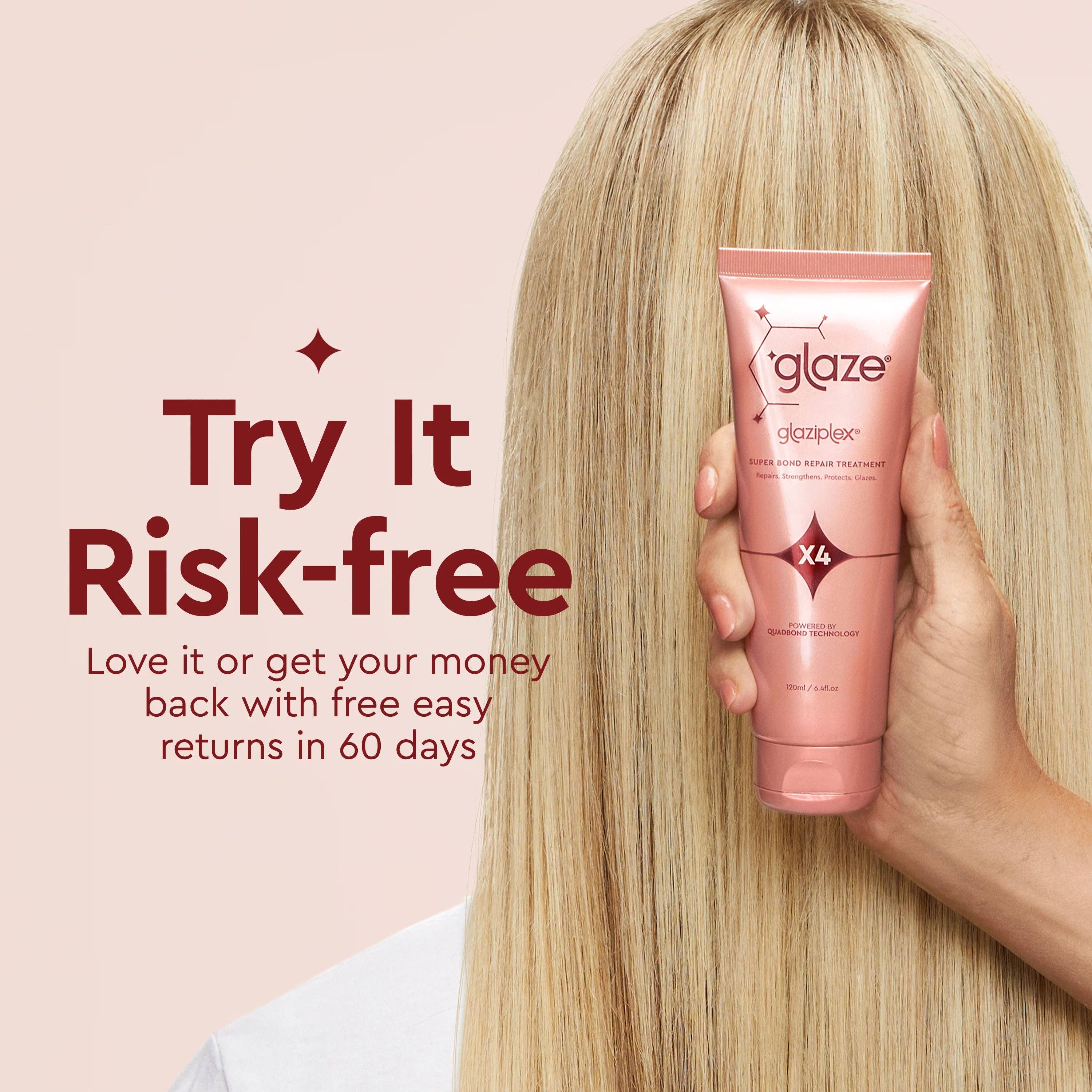 Glaze Hair – wholesale Hair leave-In conditioner – Glaziplex Bond Repair Treatment Mask - 4oz13