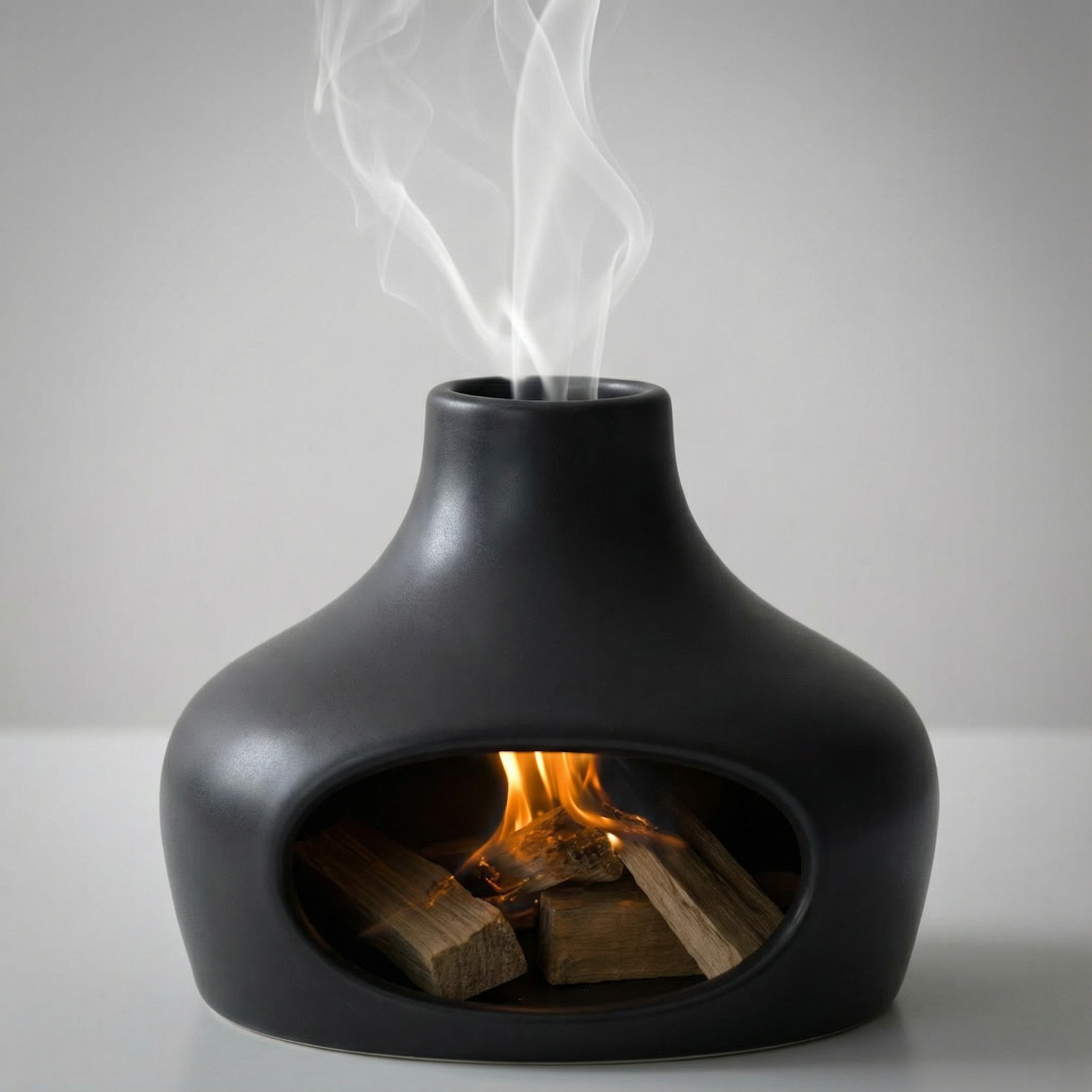 Kiyo Home - Vente Porte-encens - Brûleur de cheminée Palo Santo et Sauge | Céramique résistante à la chaleur6