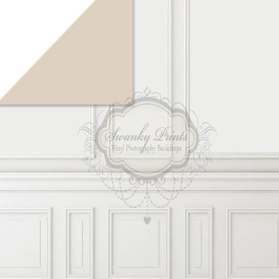 NOVO ITEM/Pano de fundo de vinil REVERSÍVEL de 4 pés x 5 pés/Duplo por atacado de Swanky Prints