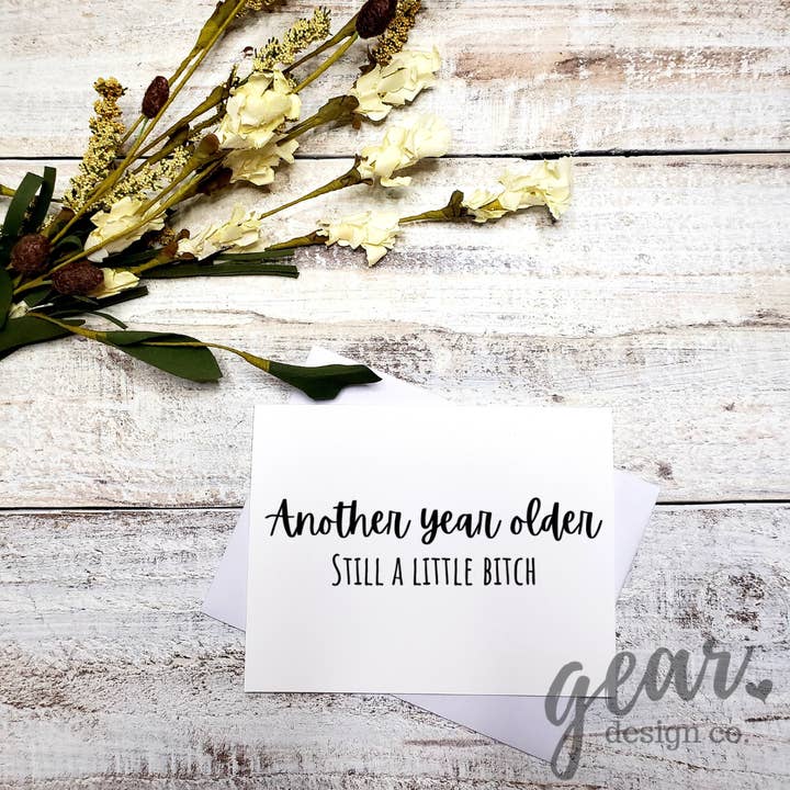 Endnu et år ældre kort for engroshandel hos Gearhart Design Co.