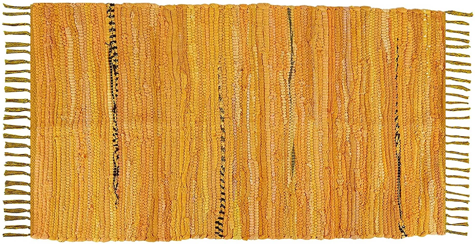 COZY HOMES COLLECTION - Wholesale Area Rug - Handmade Cotton Chindi Rug Rag 3'X5' with Tassel fringes5