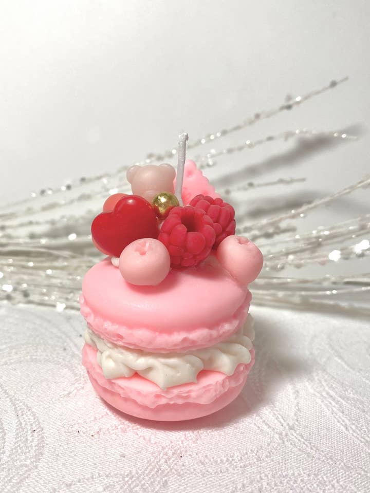 Pink French Macaron for wholesale by KatiKrafts
