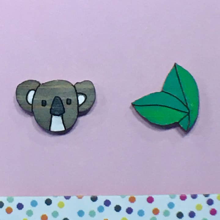 Studs: Koala Noms for wholesale by Milk Thieves