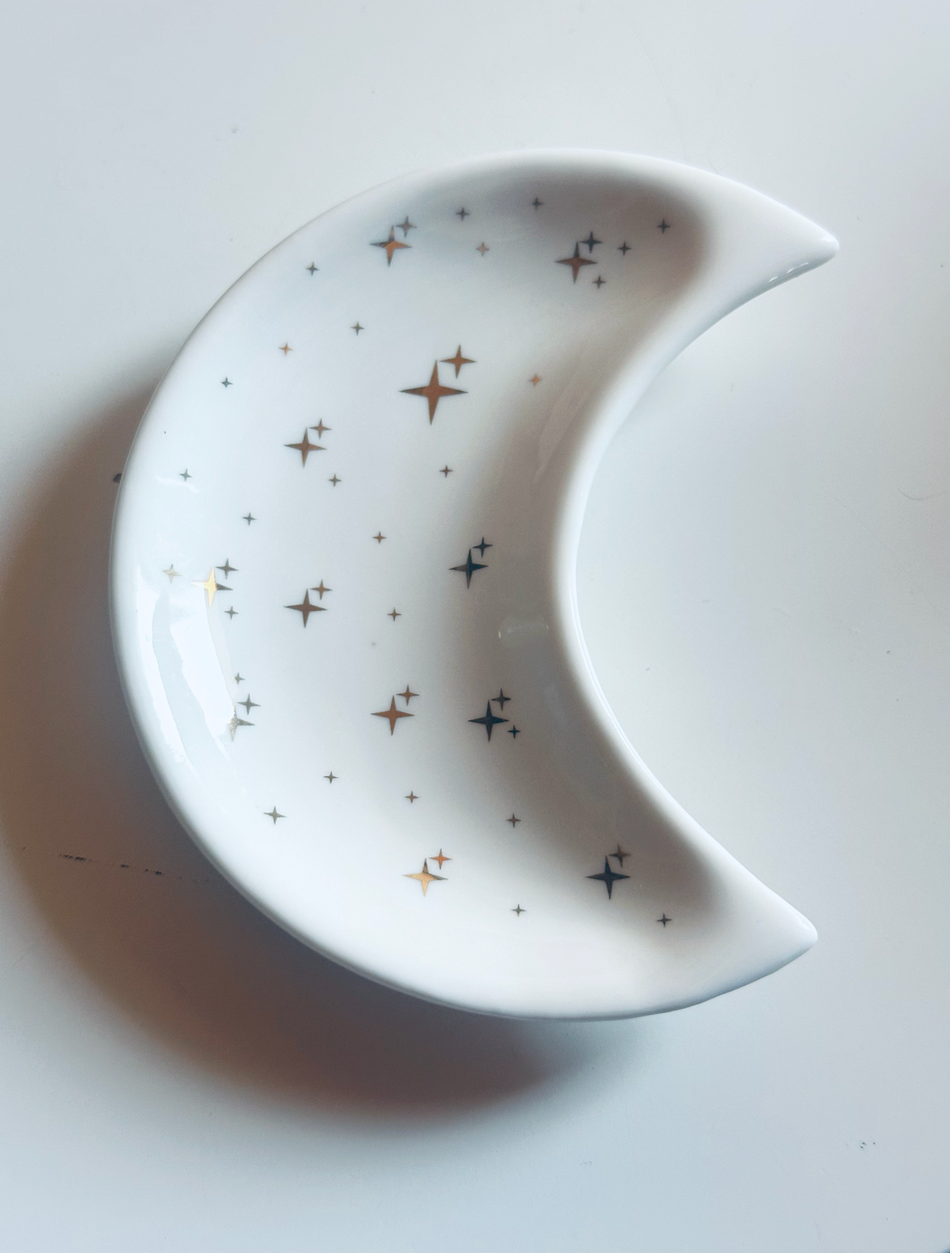 Witches box - Wholesale Jewelry Dish - Ceramic Moon (jewelry/crystal holder)5