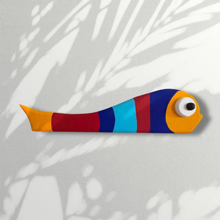 Thetis Art Studio - Vendita all'ingrosso Decorazione da parete - Bambini e neonati - Colorful Fish Wall Decoration1