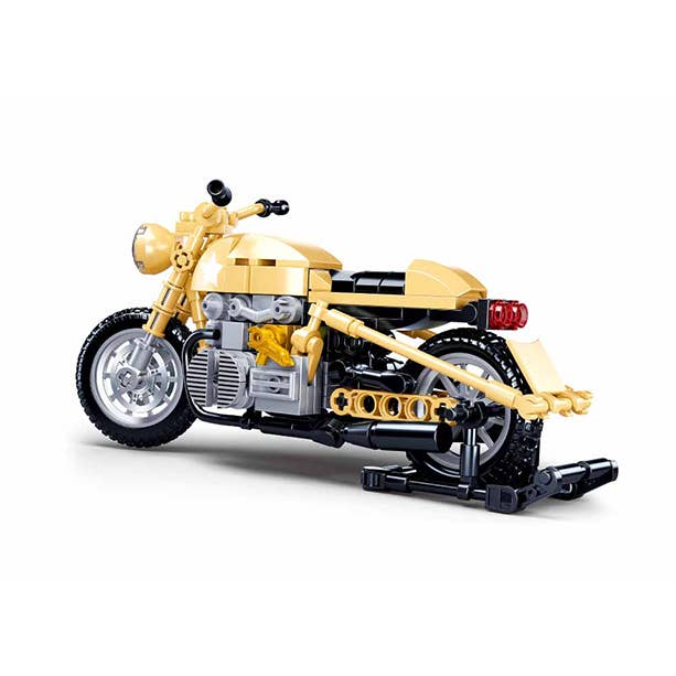 Texas Toy Distribution - Wholesale Building Set - Kids - Model Bricks MB R75 Motorcycle Building Brick Kit (223 pcs)3