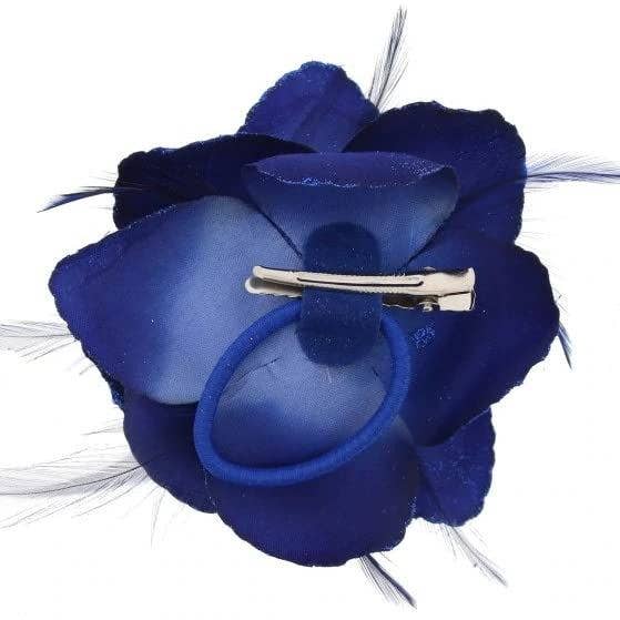 Topkids Accessories - Wholesale Fascinator Hat - Women's - Rose Flower Hair Clip Hairband Floral Corsage Fascinator Hair Band Aligator Beak Grip for Women & Girls Wedding Prom Party Special Occasion19