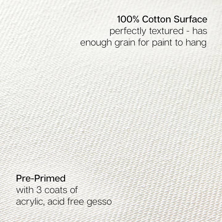 KINGART - Wholesale Painting Paper - Stretched Canvas 4x4 8 pc5