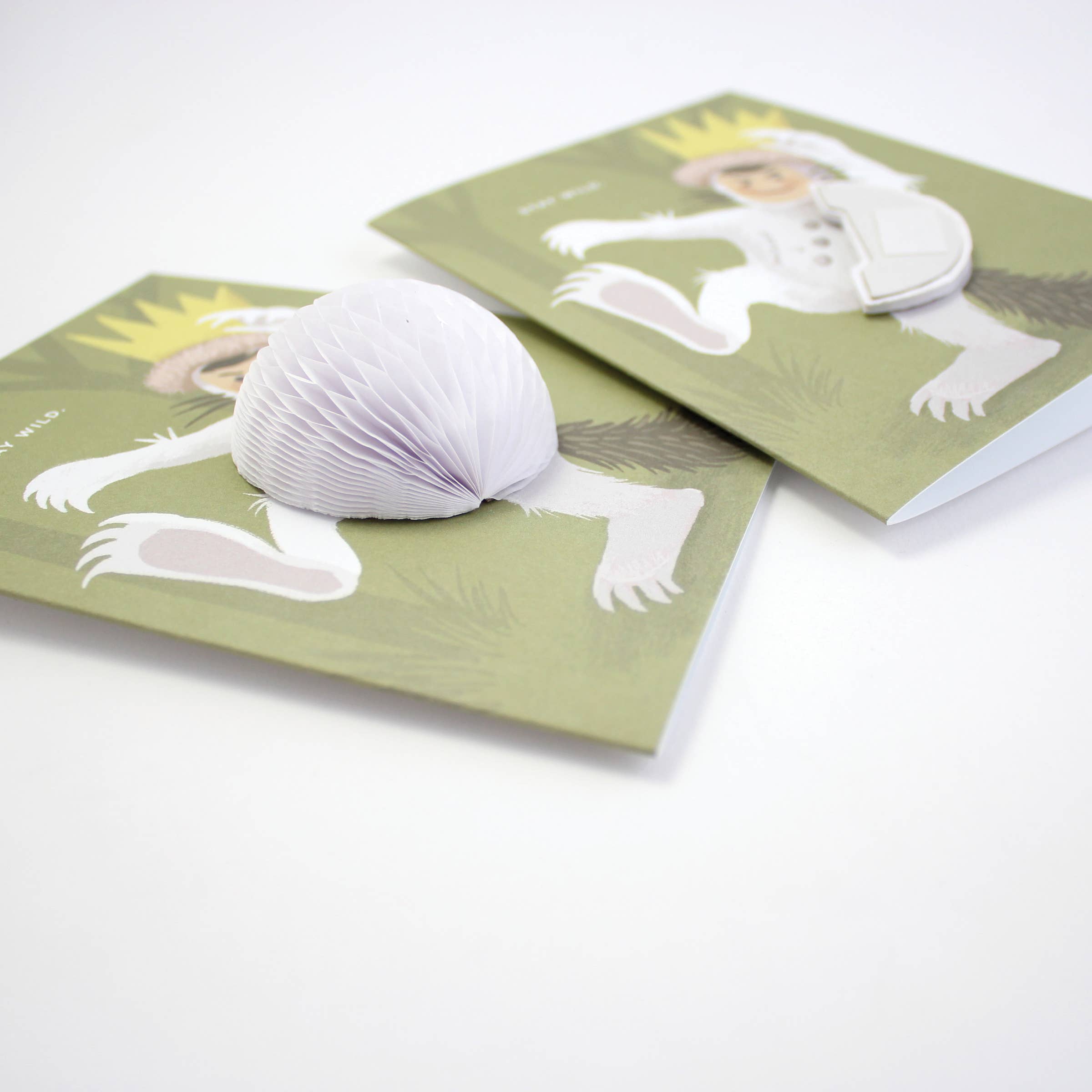 Inklings Paperie - Wholesale Birthday Card - Pop-up Card - Stay Wild - Everyday3