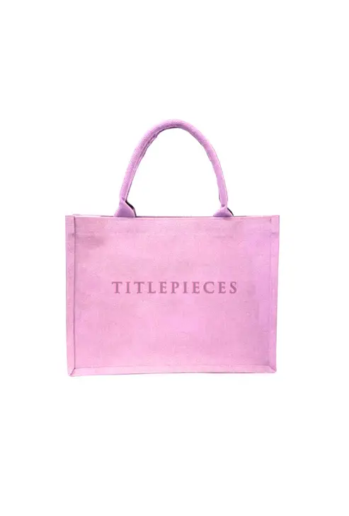 TitlePieces - Wholesale Tote Bag - Women's - Shopper Tote Bags (Green, Pink, Blue)2