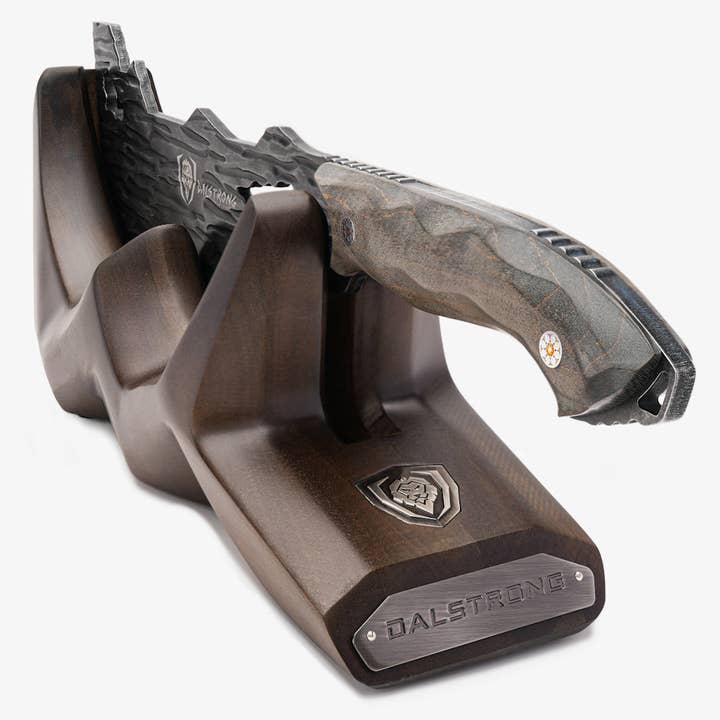 Dalstrong - Wholesale Kitchen/Utility Knife - Obliterator Cleaver Knife | Acacia Wood Stand | The Barbarian Series™ | Dalstrong ©5