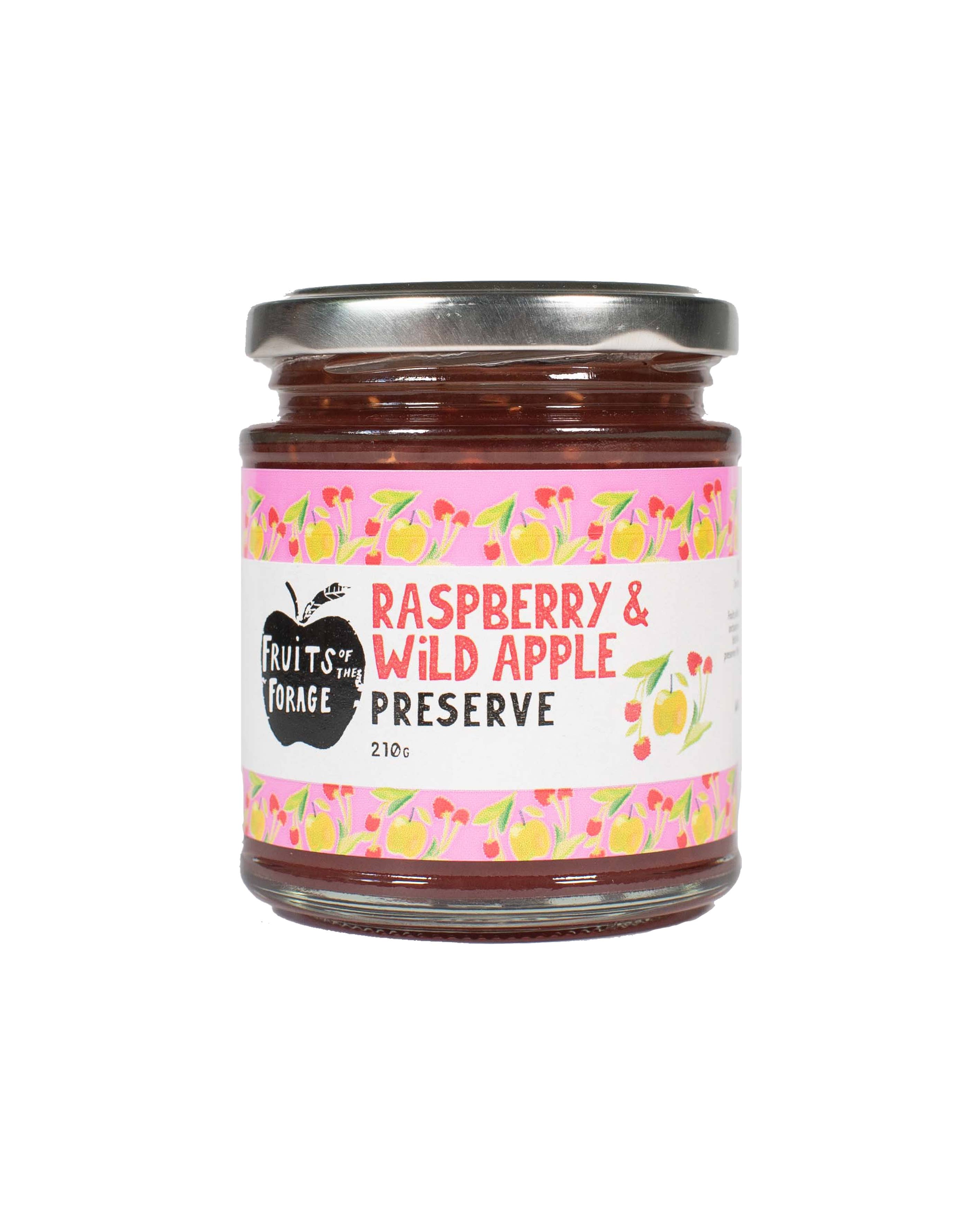 Fruits of the Forage – wholesale Preserves – Raspberry & Wild Apple Preserve