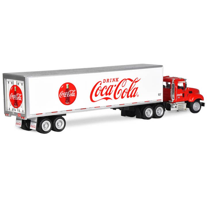 Motor City Classics, Inc. - Wholesale Decorative Tabletop Object - 1:50 Scale Coca-Cola 53' Tractor Trailer Diecast Model8