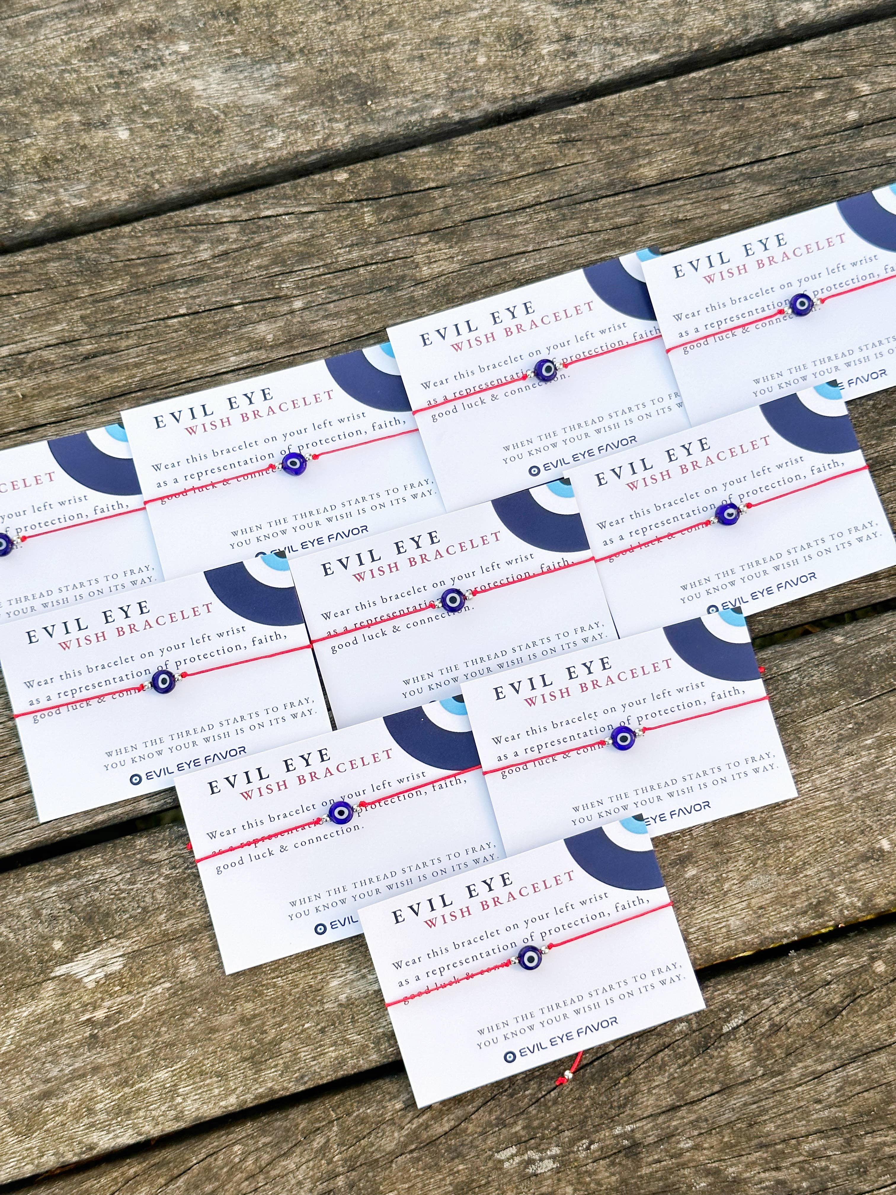 Evileyefavor – Pulseira com pendente por atacado – Pulseira de sorte olho grego com cordão vermelho da Evileyefavor7