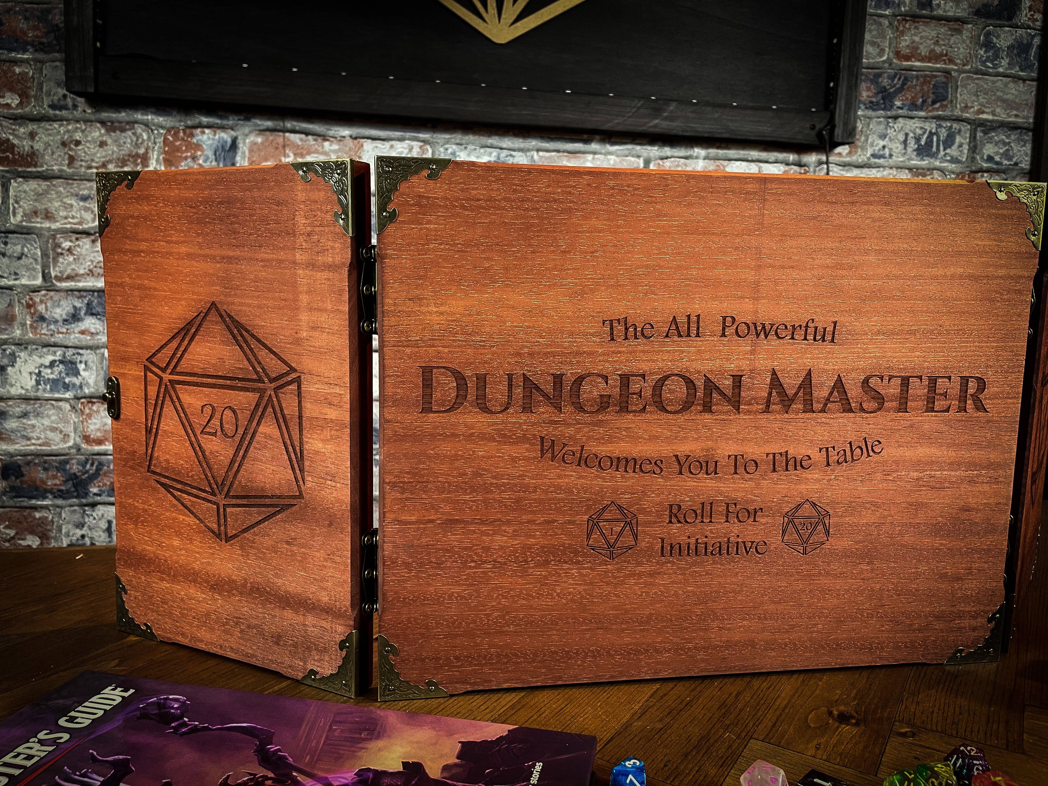 Fandomonium - Wholesale Bordspel - Houten „" All Powerful Dungeon Master "” -scherm”9